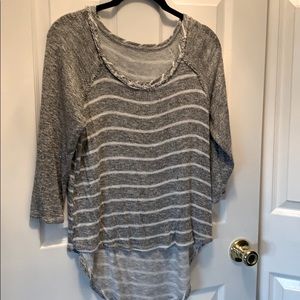 Free People lightweight high low sweater, sz S